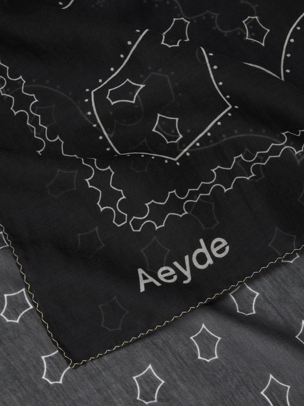 Aeyde Dallas coton/soie noir R4DZ2303 accessoire