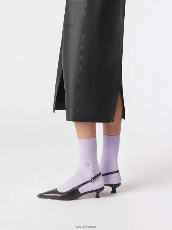Aeyde Jamie coton égyptien lilas R4DZ2307 accessoire