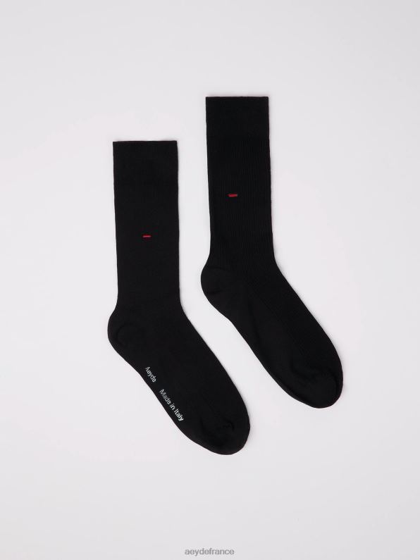 Aeyde Jamie coton égyptien noir R4DZ2305 accessoire