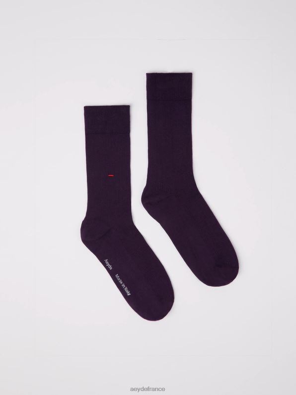 Aeyde Jamie coton égyptien violet R4DZ2308 accessoire