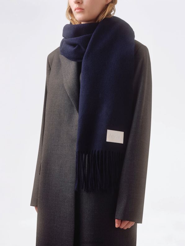 Aeyde béla cachemire bleu marine R4DZ2146 accessoire