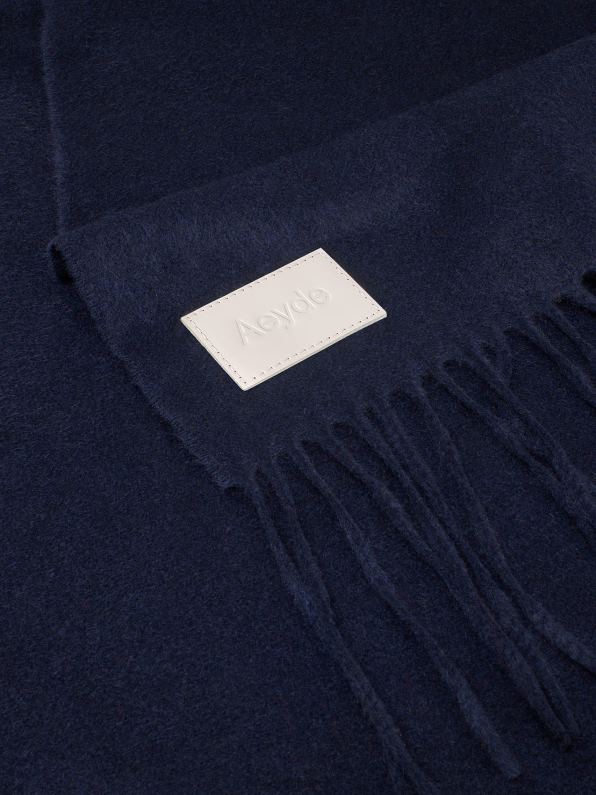 Aeyde béla cachemire bleu marine R4DZ2146 accessoire