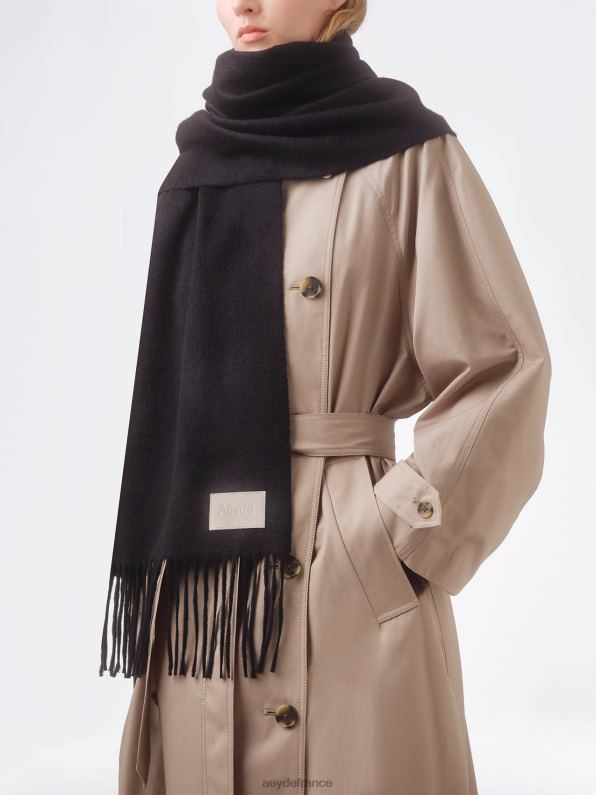 Aeyde béla cachemire noir R4DZ2143 accessoire