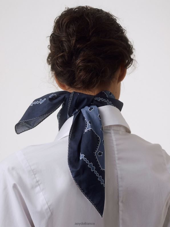 Aeyde dakota coton bleu marine/gris ardoise R4DZ2301 accessoire