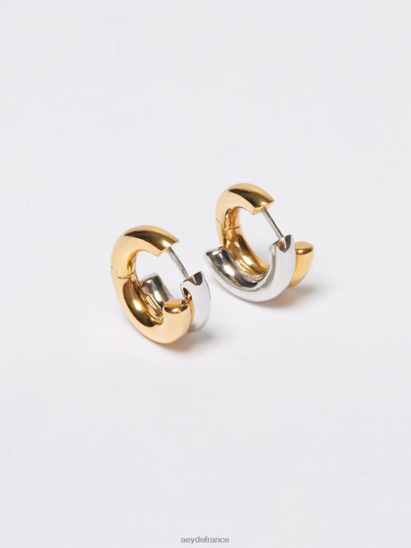 Aeyde Clyde Plaqué or 18 carats/palladium R4DZ2273 accessoire