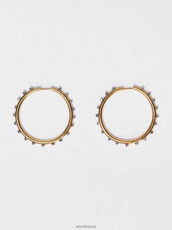 Aeyde Otis Plaqué or 18 carats/palladium R4DZ2278 accessoire