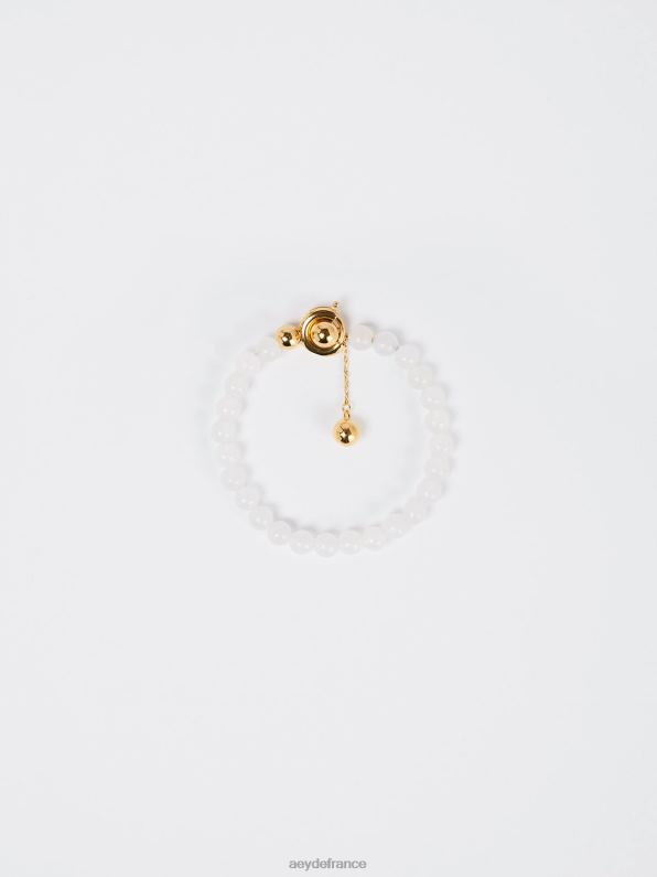 Aeyde Seth jade blanc doré R4DZ2125 accessoire