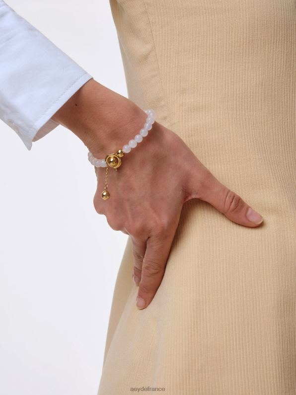 Aeyde Seth jade blanc doré R4DZ2125 accessoire