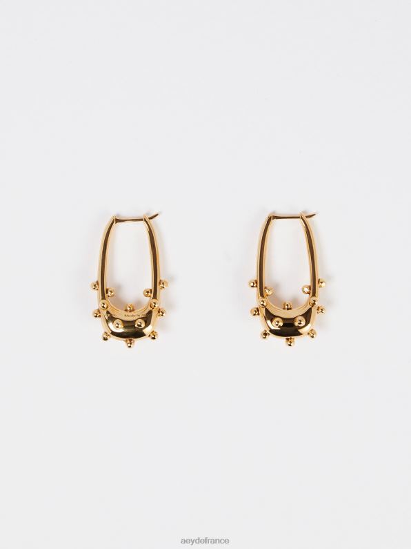 Aeyde Élias Plaqué or 18 carats R4DZ2287 accessoire