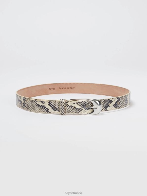 Aeyde Léona serpent crémeux R4DZ2135 accessoire
