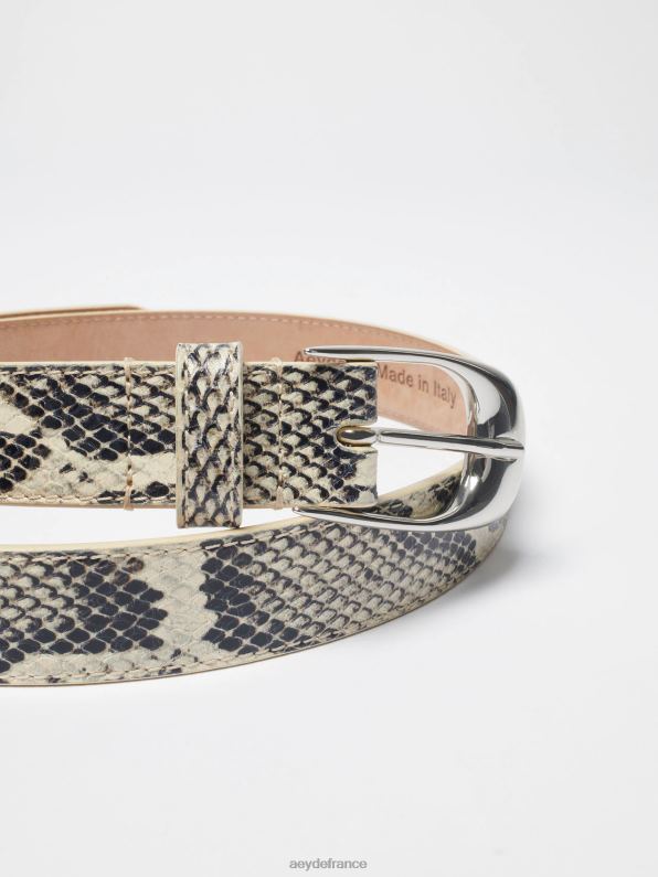 Aeyde Léona serpent crémeux R4DZ2135 accessoire