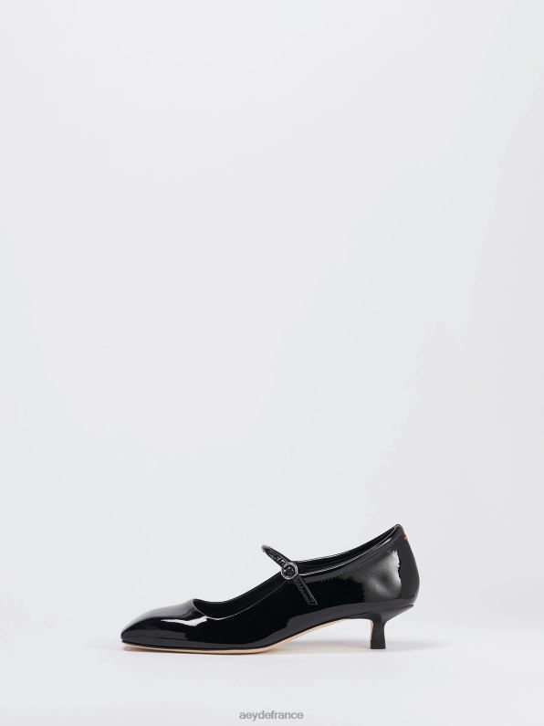 Aeyde Inès vernis noir R4DZ2157 chaussure