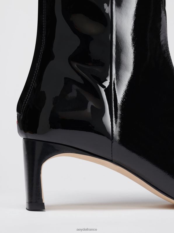 Aeyde Telma vernis noir R4DZ277 chaussure