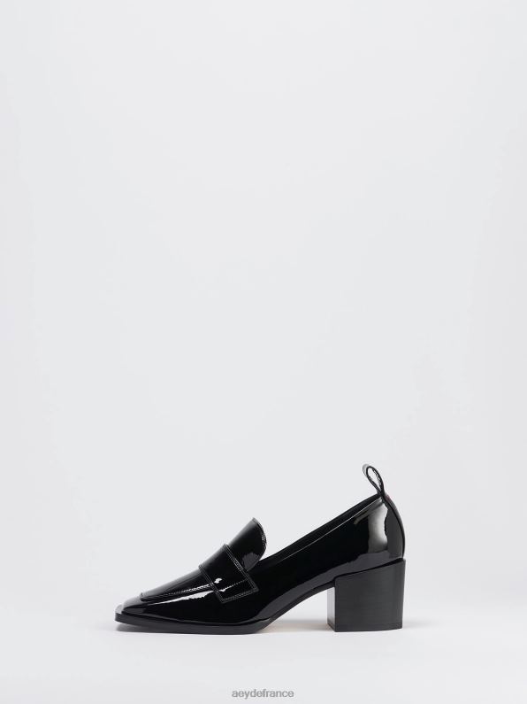 Aeyde anka vernis noir R4DZ2173 chaussure