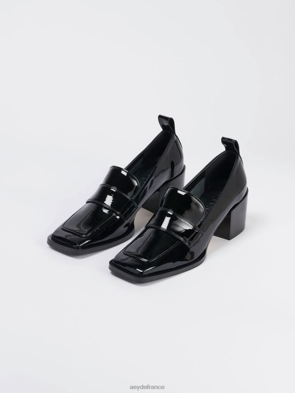 Aeyde anka vernis noir R4DZ2173 chaussure