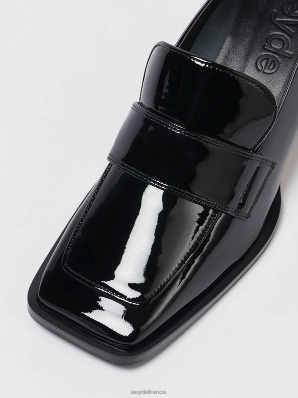 Aeyde anka vernis noir R4DZ2173 chaussure