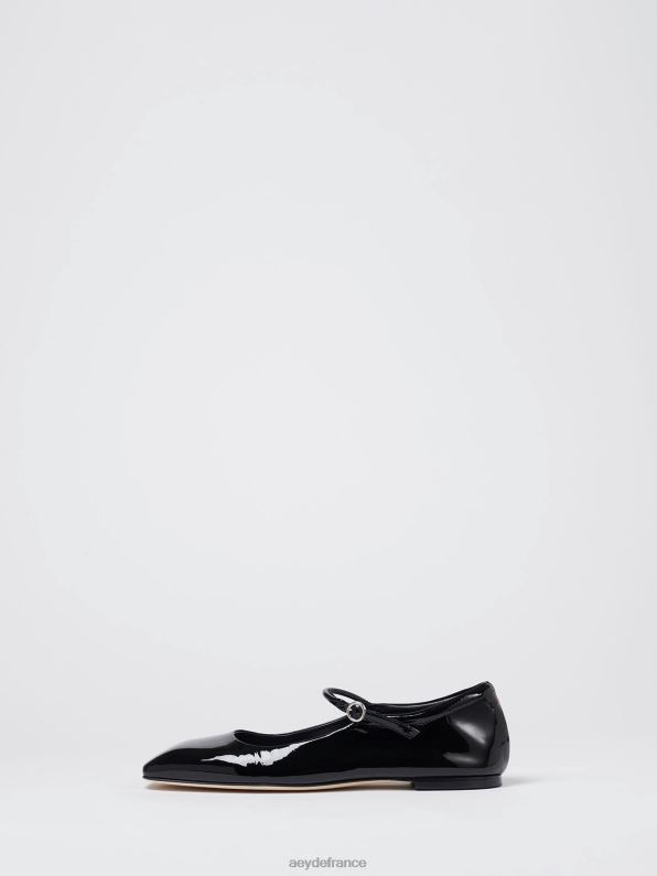 Aeyde euh vernis noir R4DZ2192 chaussure