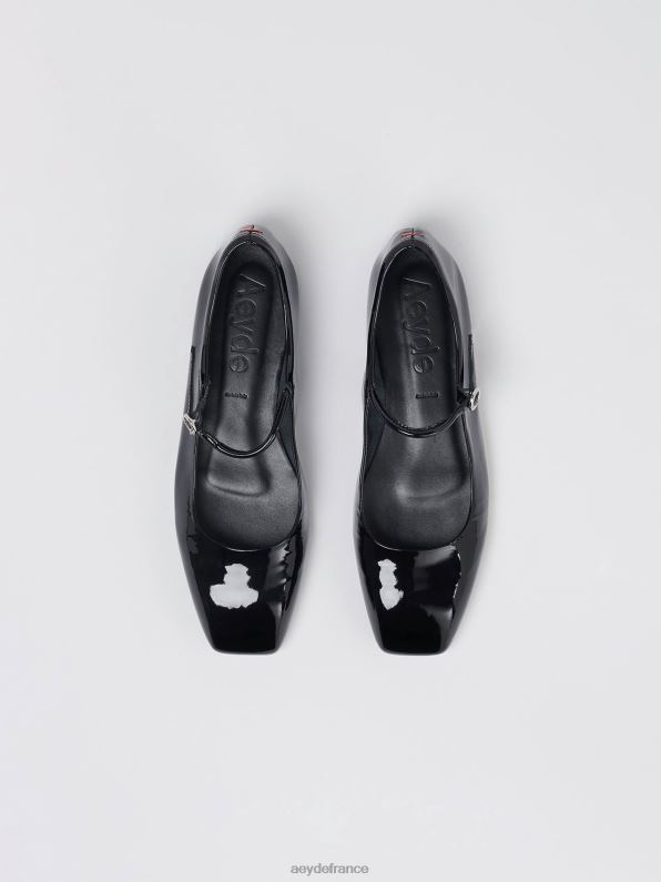 Aeyde euh vernis noir R4DZ2192 chaussure