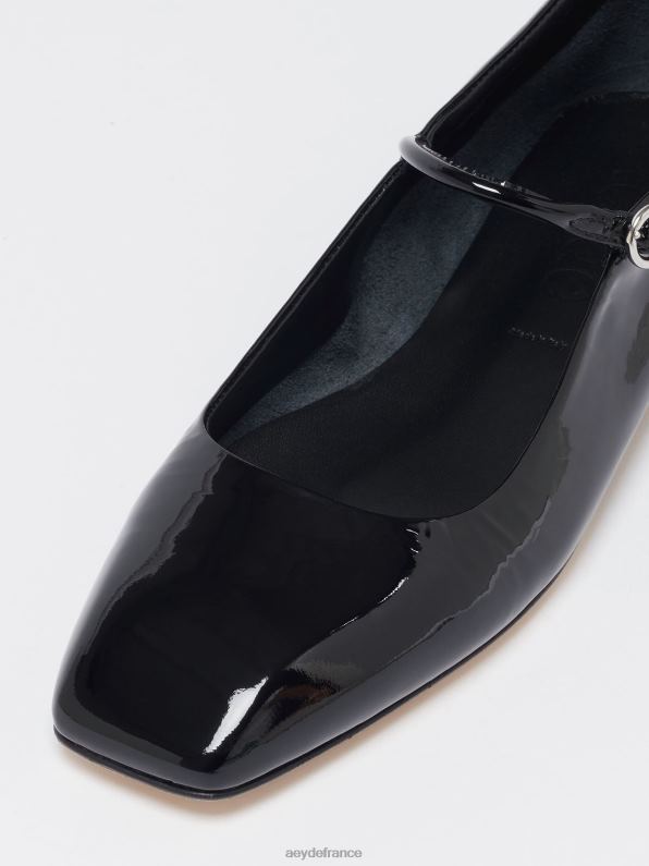 Aeyde euh vernis noir R4DZ2192 chaussure