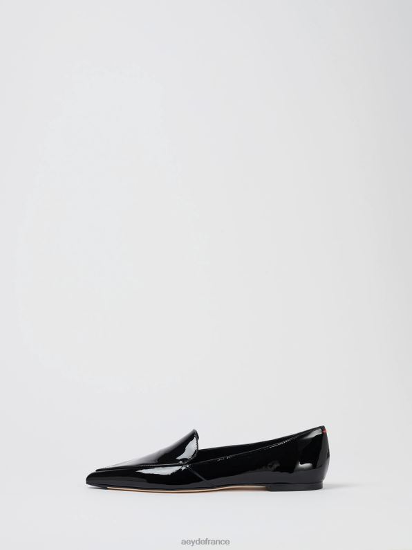 Aeyde marthe vernis noir R4DZ2211 chaussure