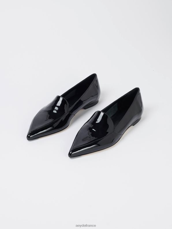 Aeyde marthe vernis noir R4DZ2211 chaussure