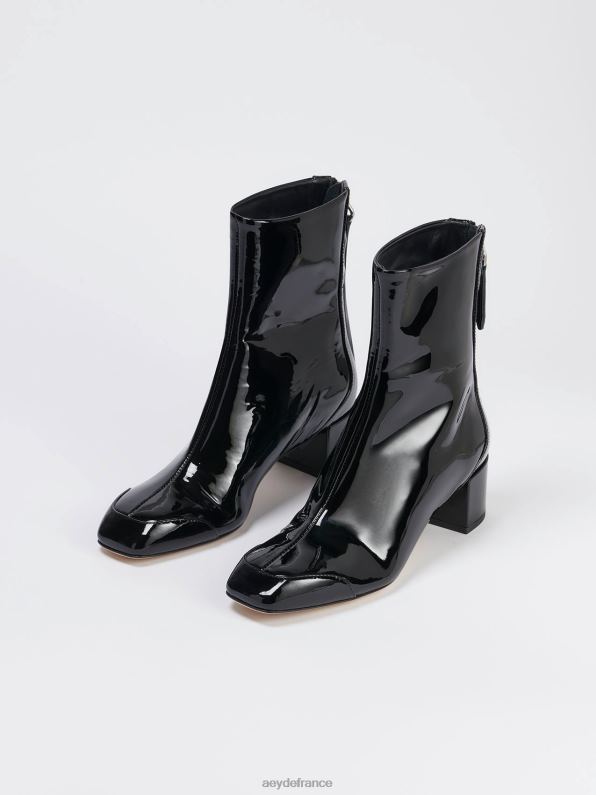 Aeyde suki vernis noir R4DZ274 chaussure