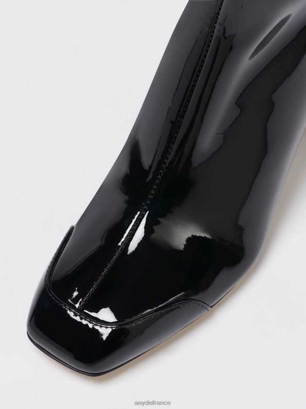 Aeyde suki vernis noir R4DZ274 chaussure