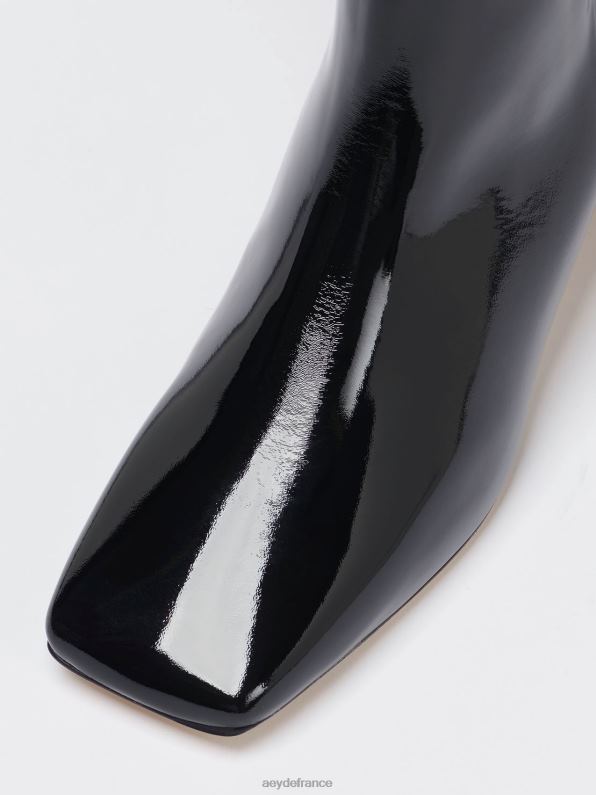 Aeyde tove vernis noir R4DZ280 chaussure
