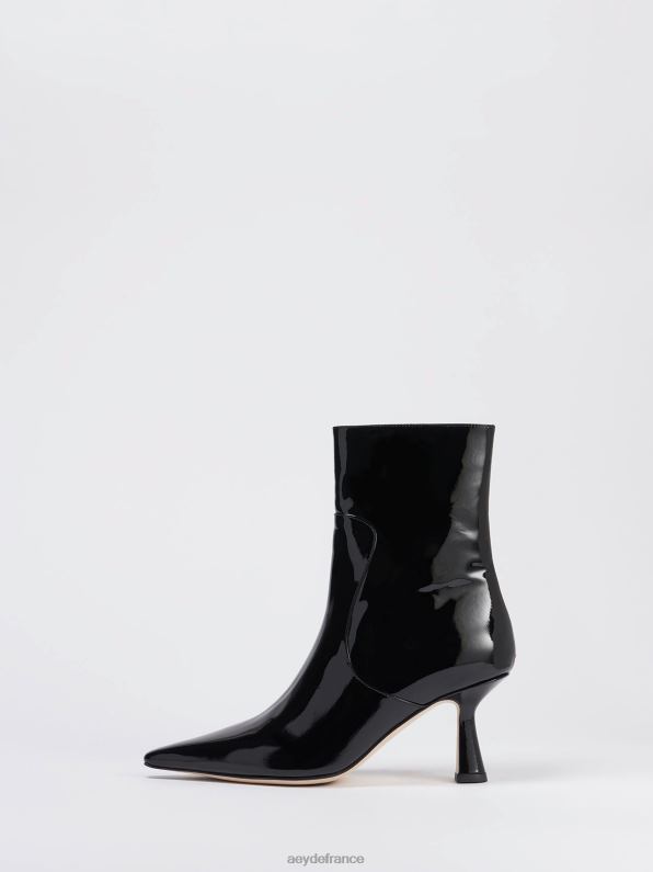 Aeyde zuri vernis noir R4DZ257 chaussure