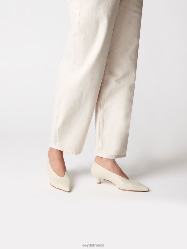 Aeyde Claire nappa crémeux R4DZ2223 chaussure