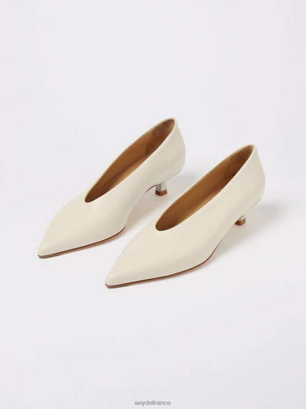 Aeyde Claire nappa crémeux R4DZ2223 chaussure
