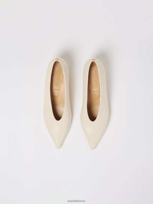 Aeyde Claire nappa crémeux R4DZ2223 chaussure