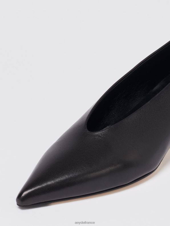 Aeyde Claire nappa noir R4DZ2222 chaussure
