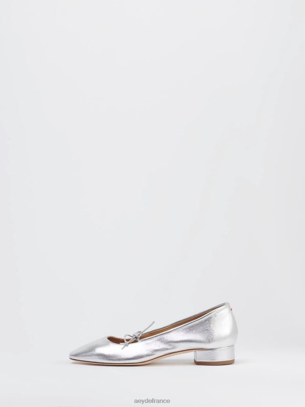 Aeyde Daria nappa argenté R4DZ2154 chaussure