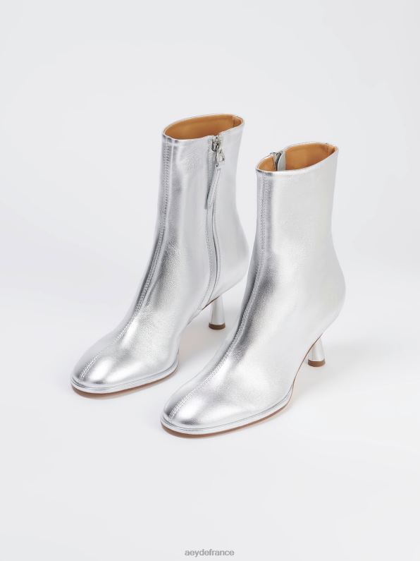 Aeyde Dorothée nappa argenté R4DZ2248 chaussure