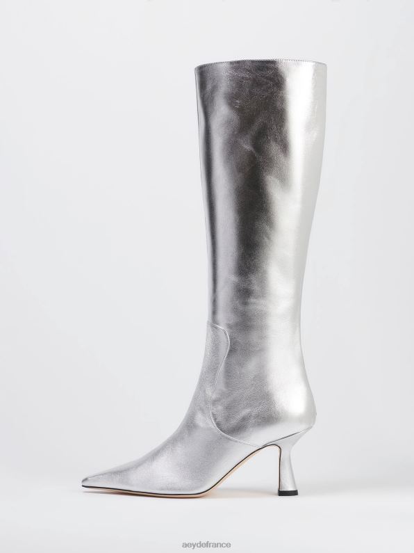 Aeyde Esmé nappa argenté R4DZ260 chaussure