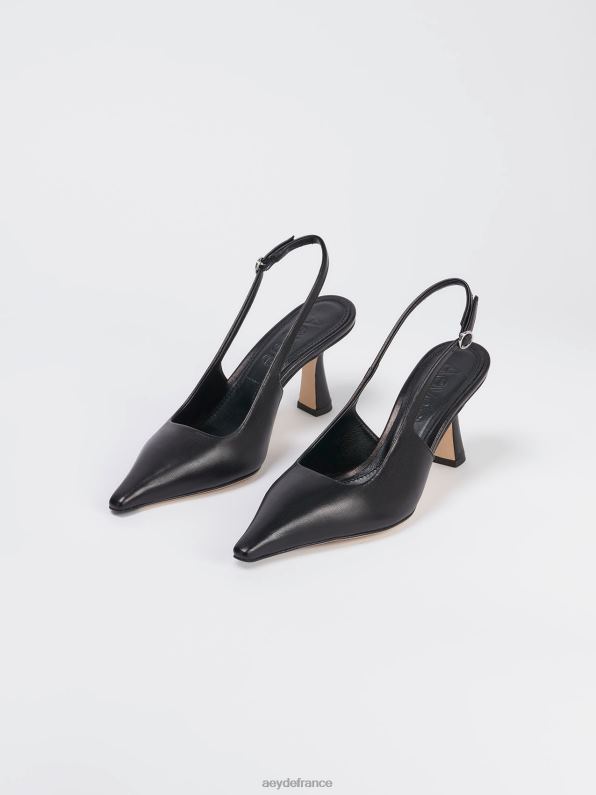 Aeyde Fernanda nappa noir R4DZ2163 chaussure