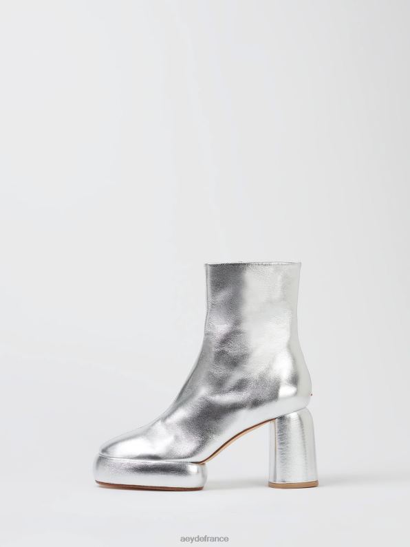Aeyde emmy nappa argenté R4DZ2245 chaussure
