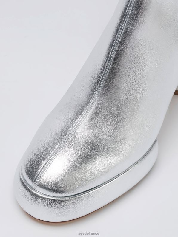 Aeyde emmy nappa argenté R4DZ2245 chaussure