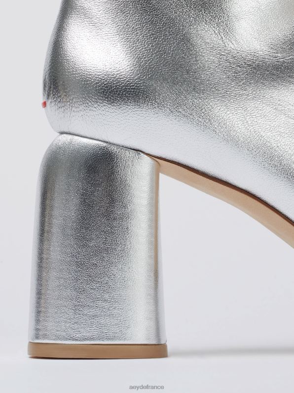 Aeyde emmy nappa argenté R4DZ2245 chaussure