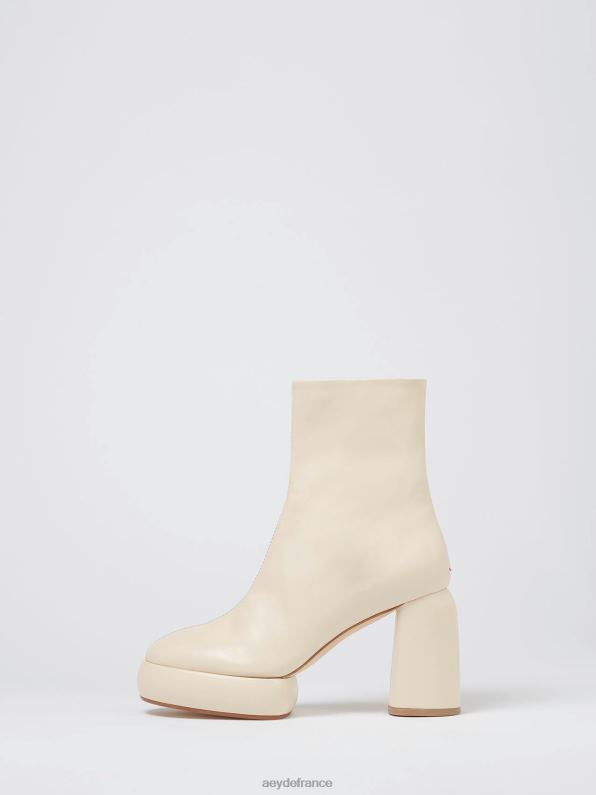 Aeyde emmy nappa crémeux R4DZ2246 chaussure