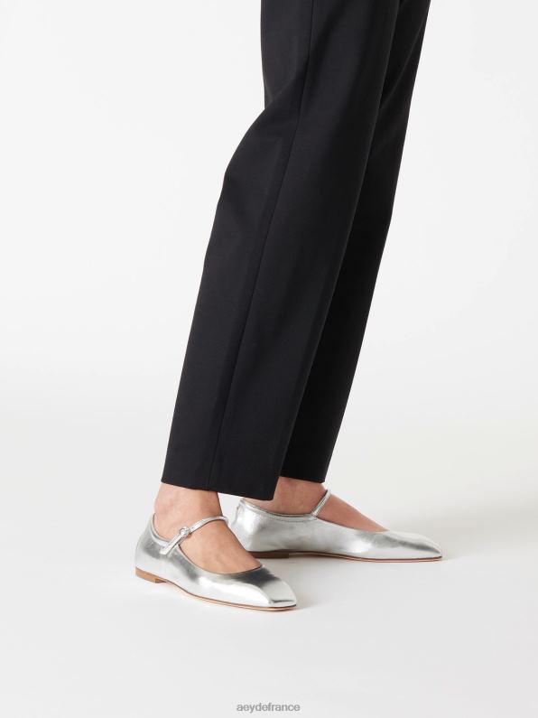 Aeyde euh nappa argenté R4DZ2190 chaussure