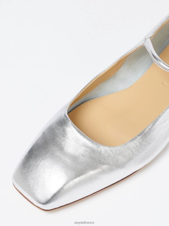 Aeyde euh nappa argenté R4DZ2190 chaussure