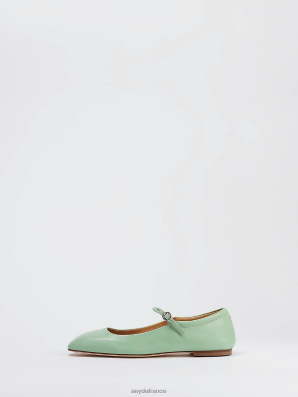 Aeyde euh nappa à la menthe R4DZ2196 chaussure
