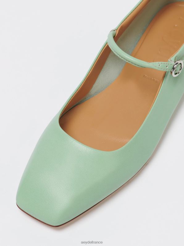Aeyde euh nappa à la menthe R4DZ2196 chaussure