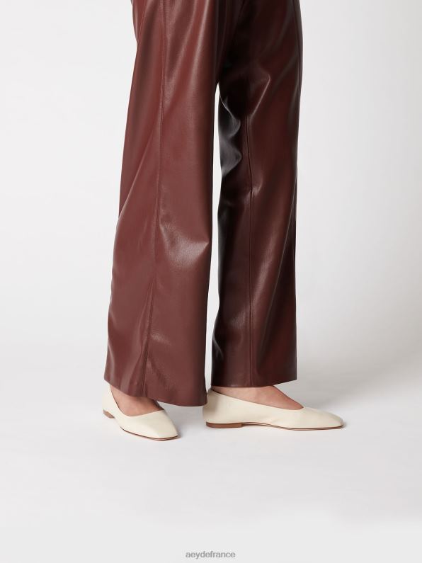 Aeyde ida nappa crémeux R4DZ2200 chaussure