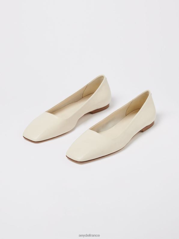 Aeyde ida nappa crémeux R4DZ2200 chaussure