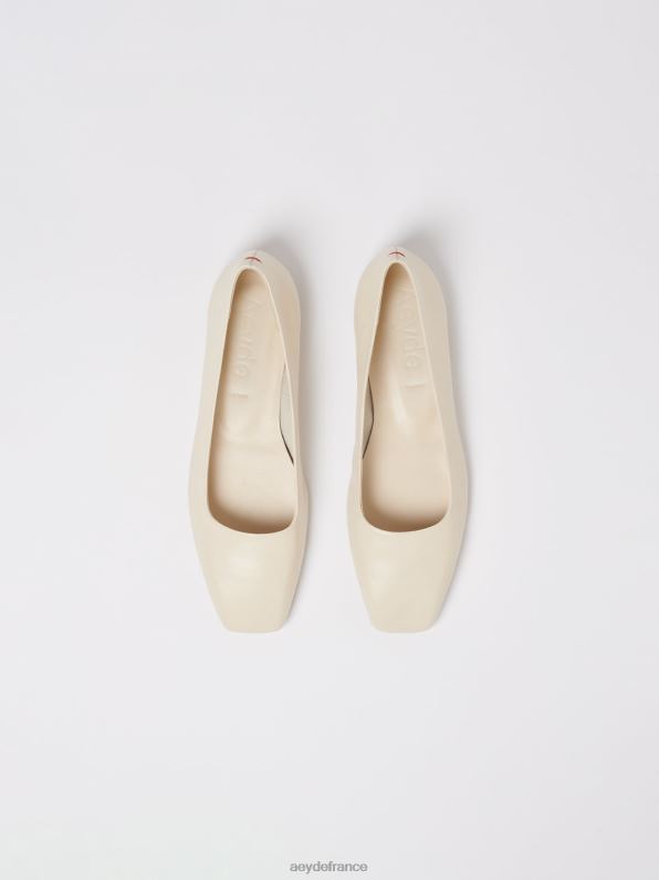 Aeyde ida nappa crémeux R4DZ2200 chaussure