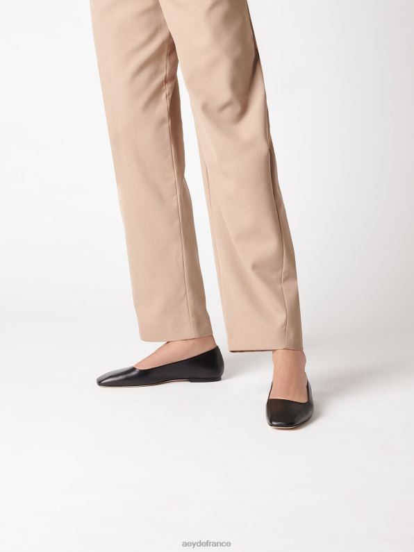 Aeyde ida nappa noir R4DZ2197 chaussure