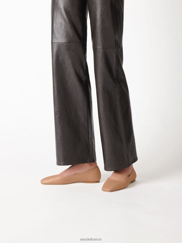 Aeyde ida nappa noisette R4DZ2198 chaussure